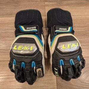 Leki World Cup Ti Speed System Gloves size  8.5